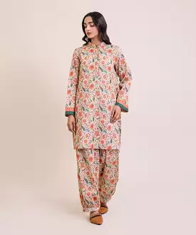 2 Piece - Printed Lawn Suit