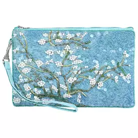 Almond Blossom Beaded Crossbody