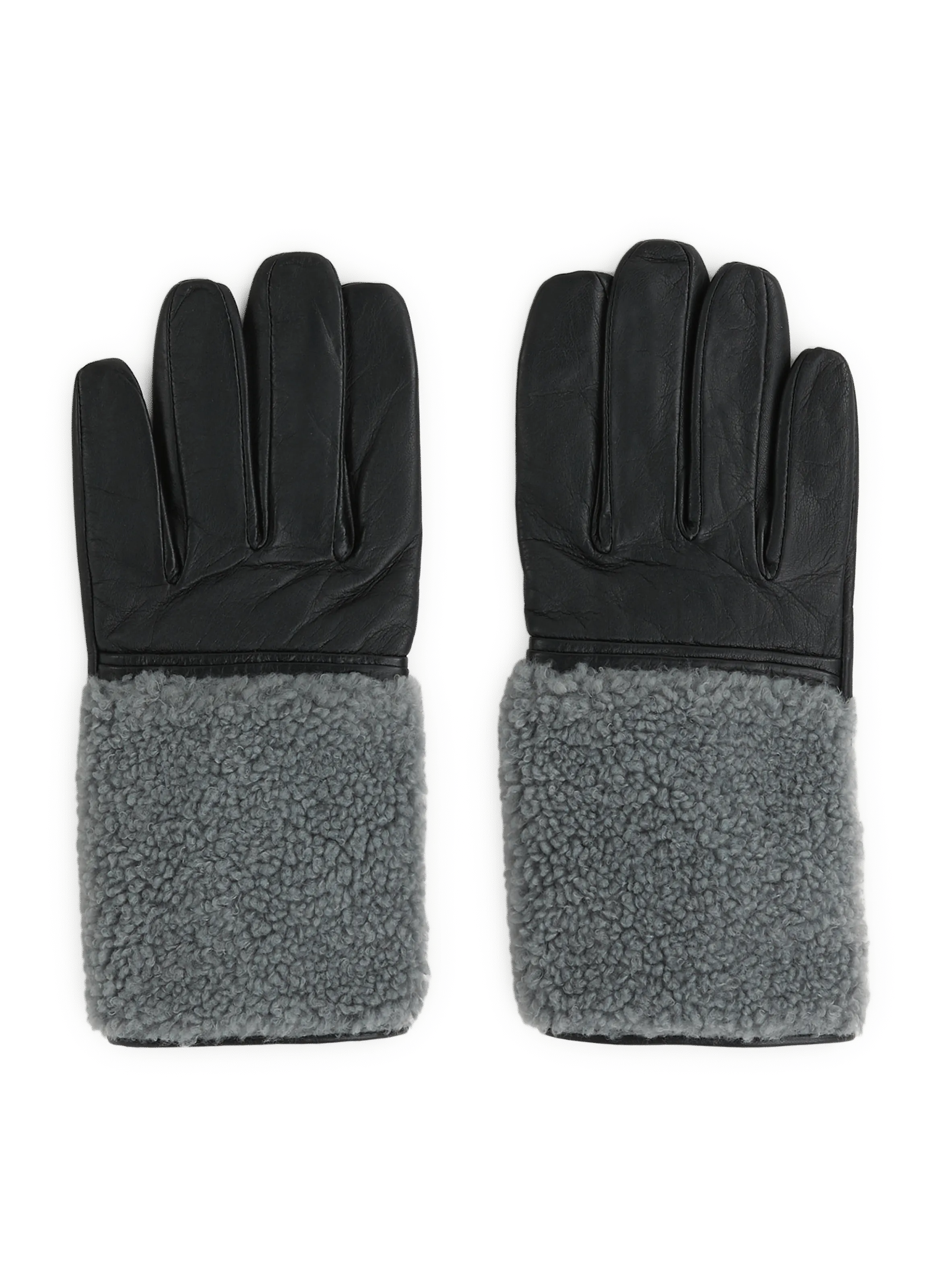 ARISTIDE  Leather gloves - Black