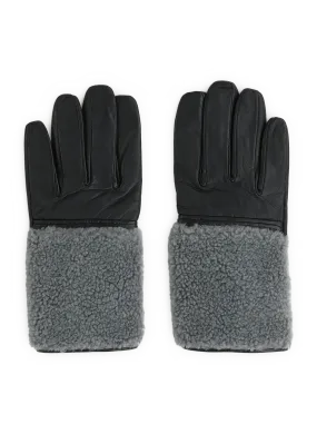 ARISTIDE  Leather gloves - Black