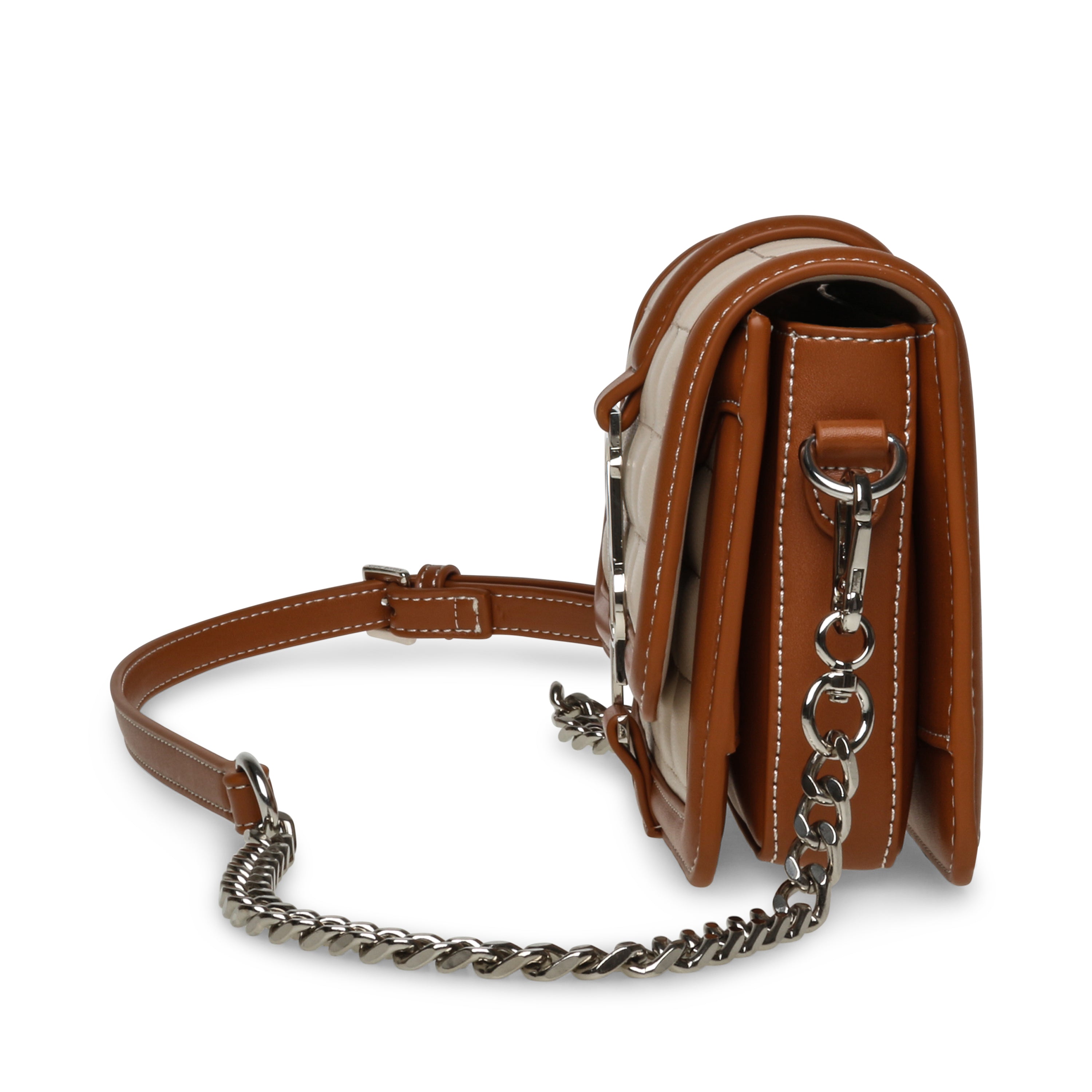 Bhera Crossbody bag CAMEL/BONE