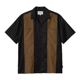 Carhartt WIP S/S Durango Shirt black/lumber