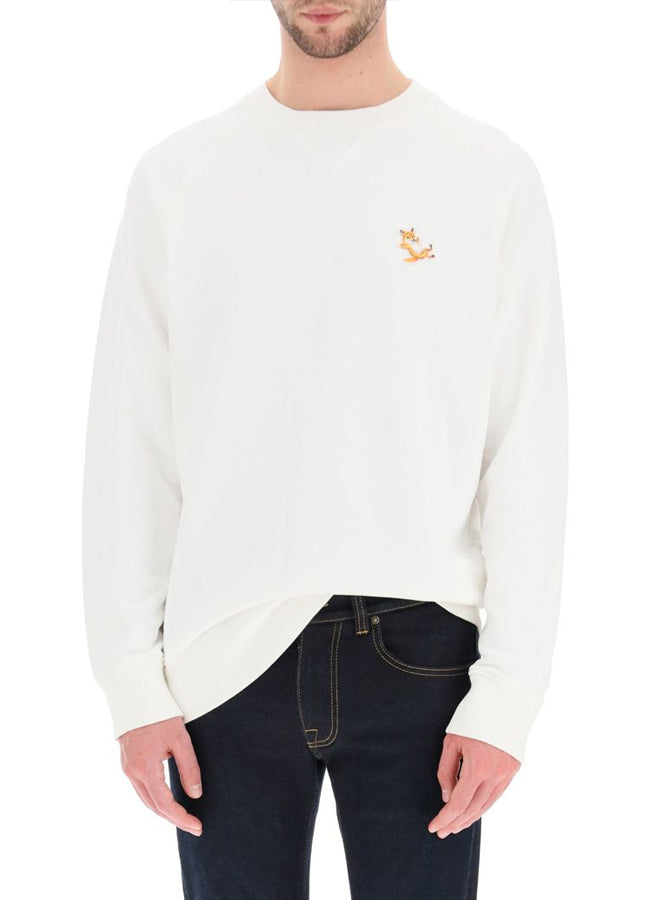 Chillax Fox Patch Classic Sweatshirt