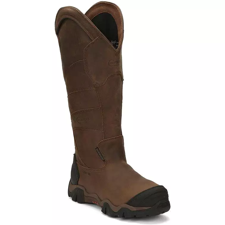 Chippewa Men's Cross Terrain 17 Comp Toe WP Pull-On Snake Boot- AE5034