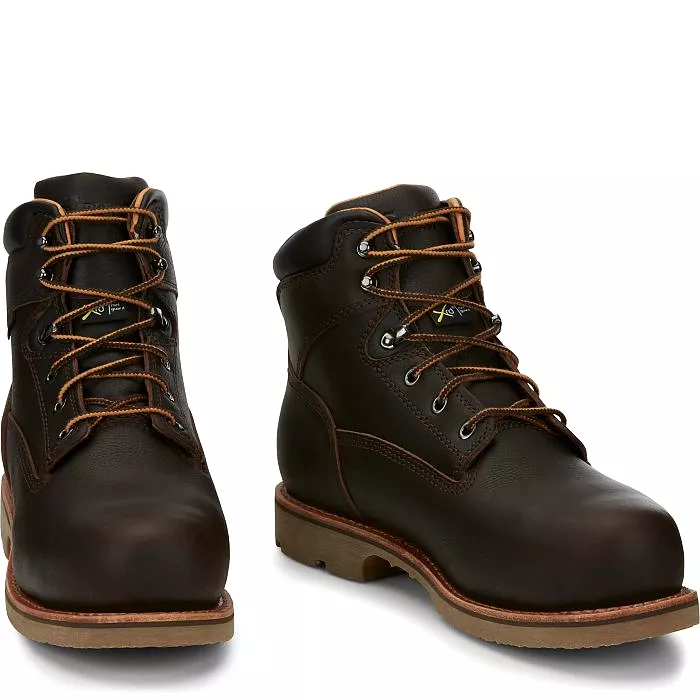 Chippewa Men's Serious+ 6 Comp Toe WP Metguard Lace-Up Work Boot - 72301