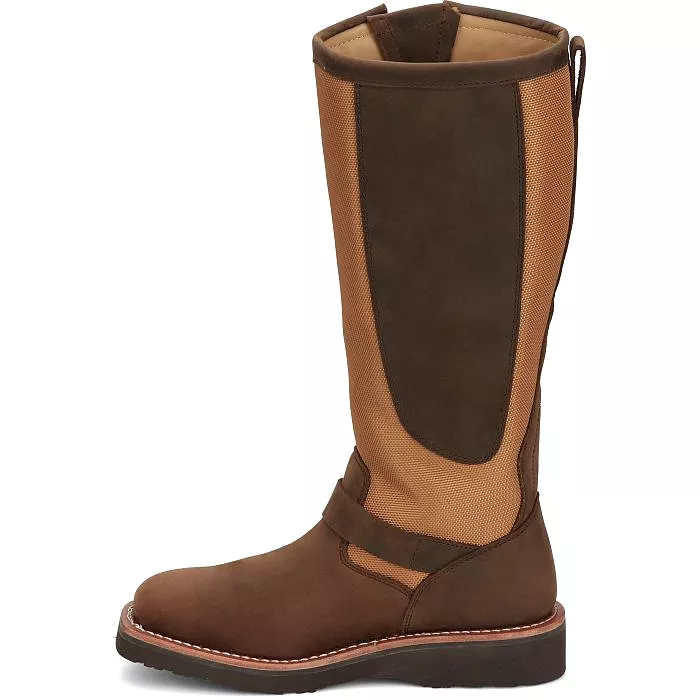 Chippewa Women's Cottonwood 15 Snake Work Boot -Brown- SN6914