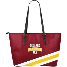 Diehard WASH Fan Leather Totebag