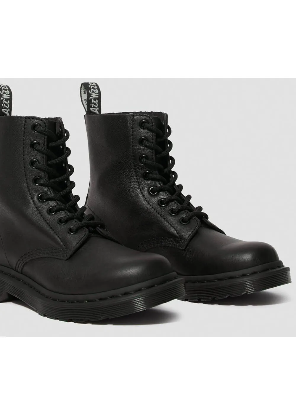 Dr. Martens 1460 Pascal Virginia Mono Boots Smooth Black