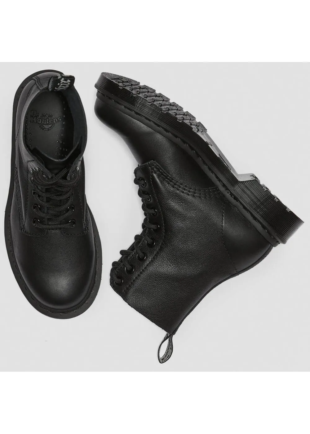 Dr. Martens 1460 Pascal Virginia Mono Boots Smooth Black