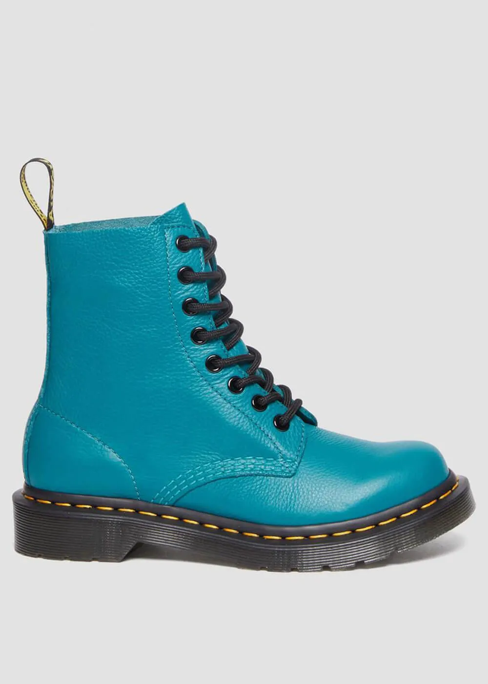 Dr. Martens 1460 Pascal Virginia Soft Leather Boots Teal Green