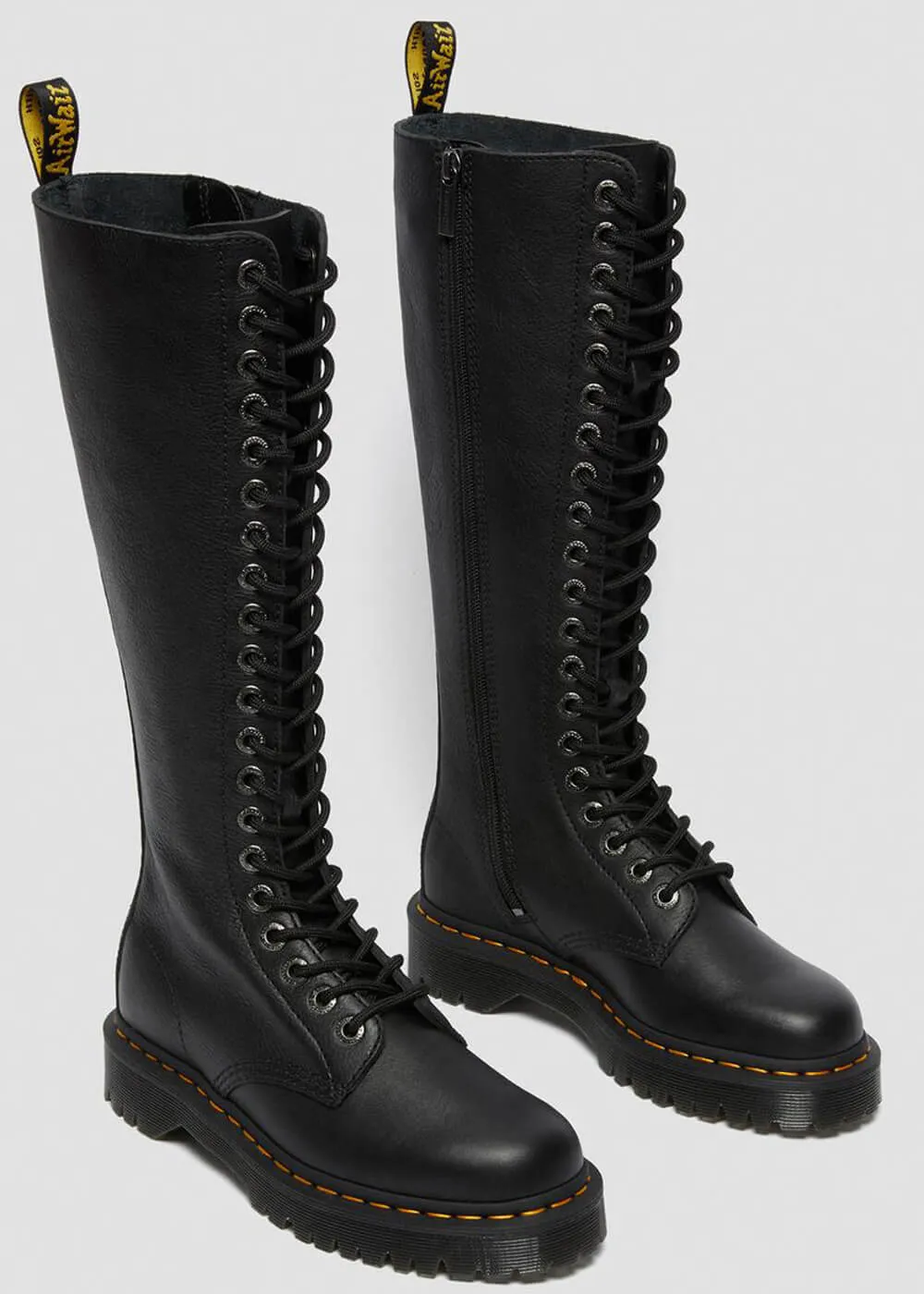 Dr. Martens 1B60 Bex Pisa 20-Gaats Platform Boots Black