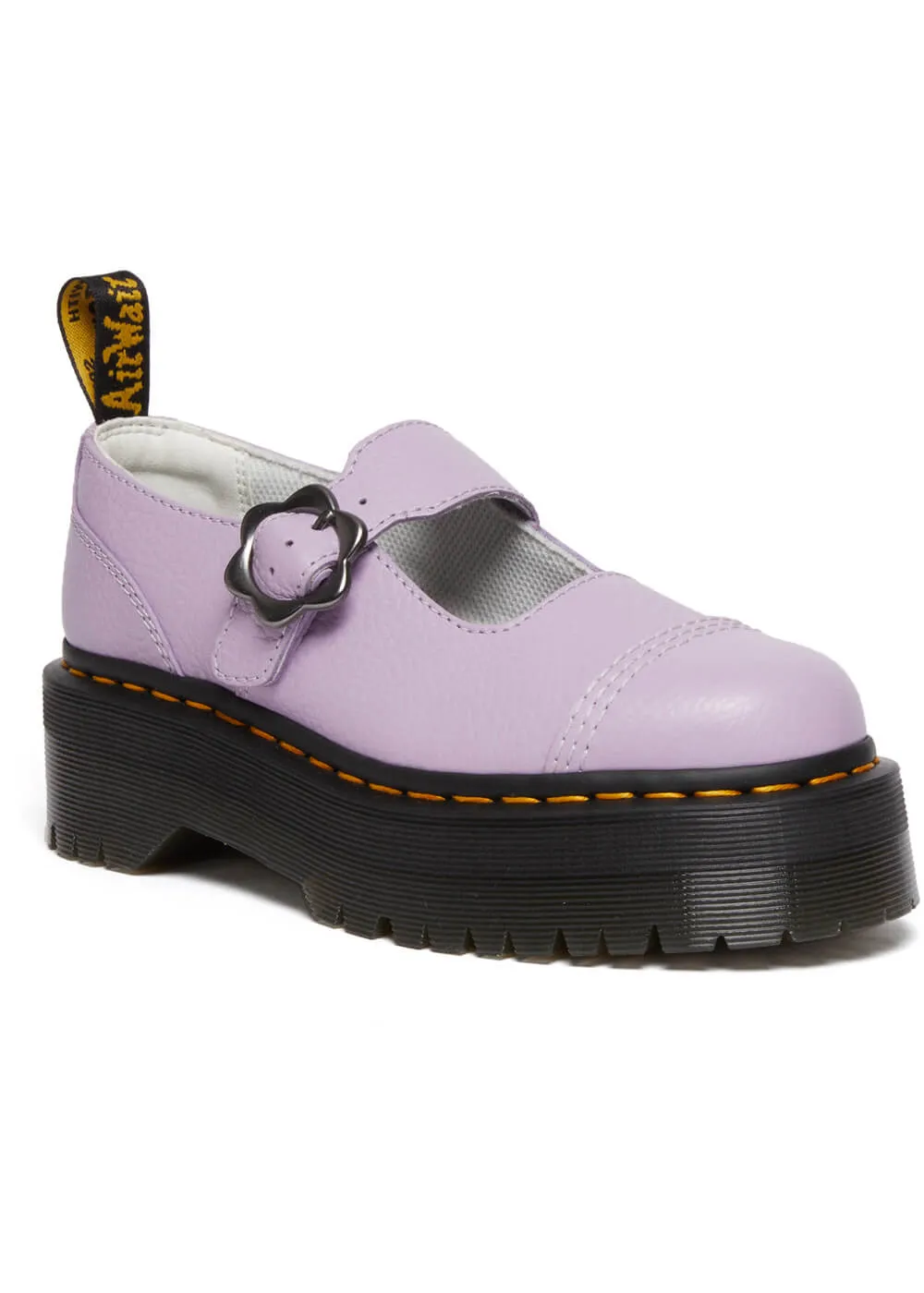 Dr. Martens Addina Flower Mary Janes Pumps Lilac