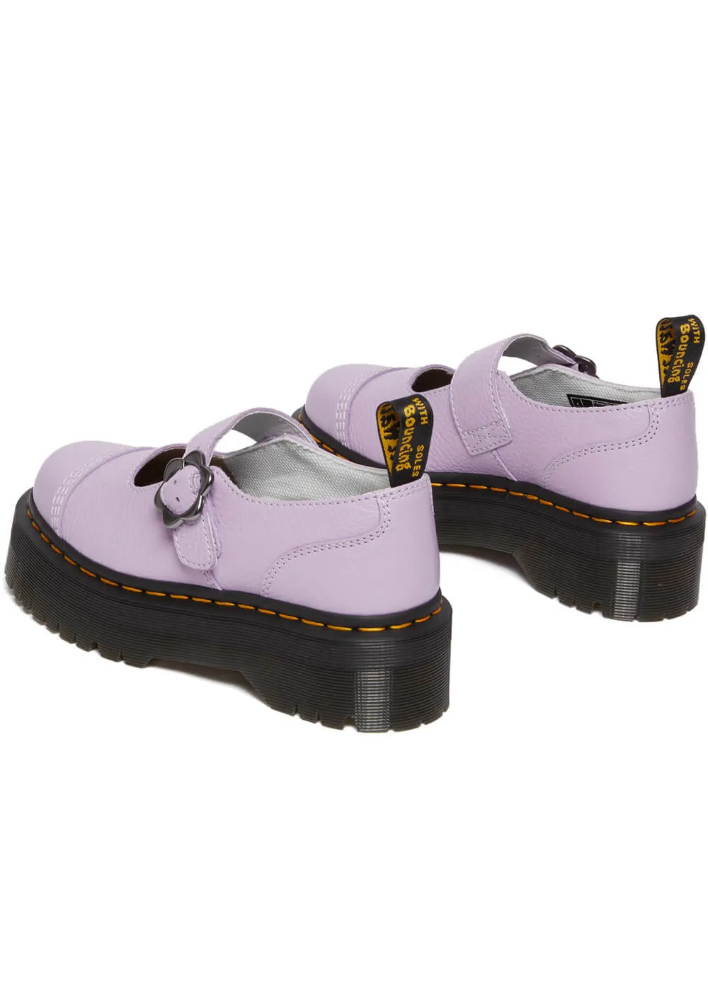 Dr. Martens Addina Flower Mary Janes Pumps Lilac