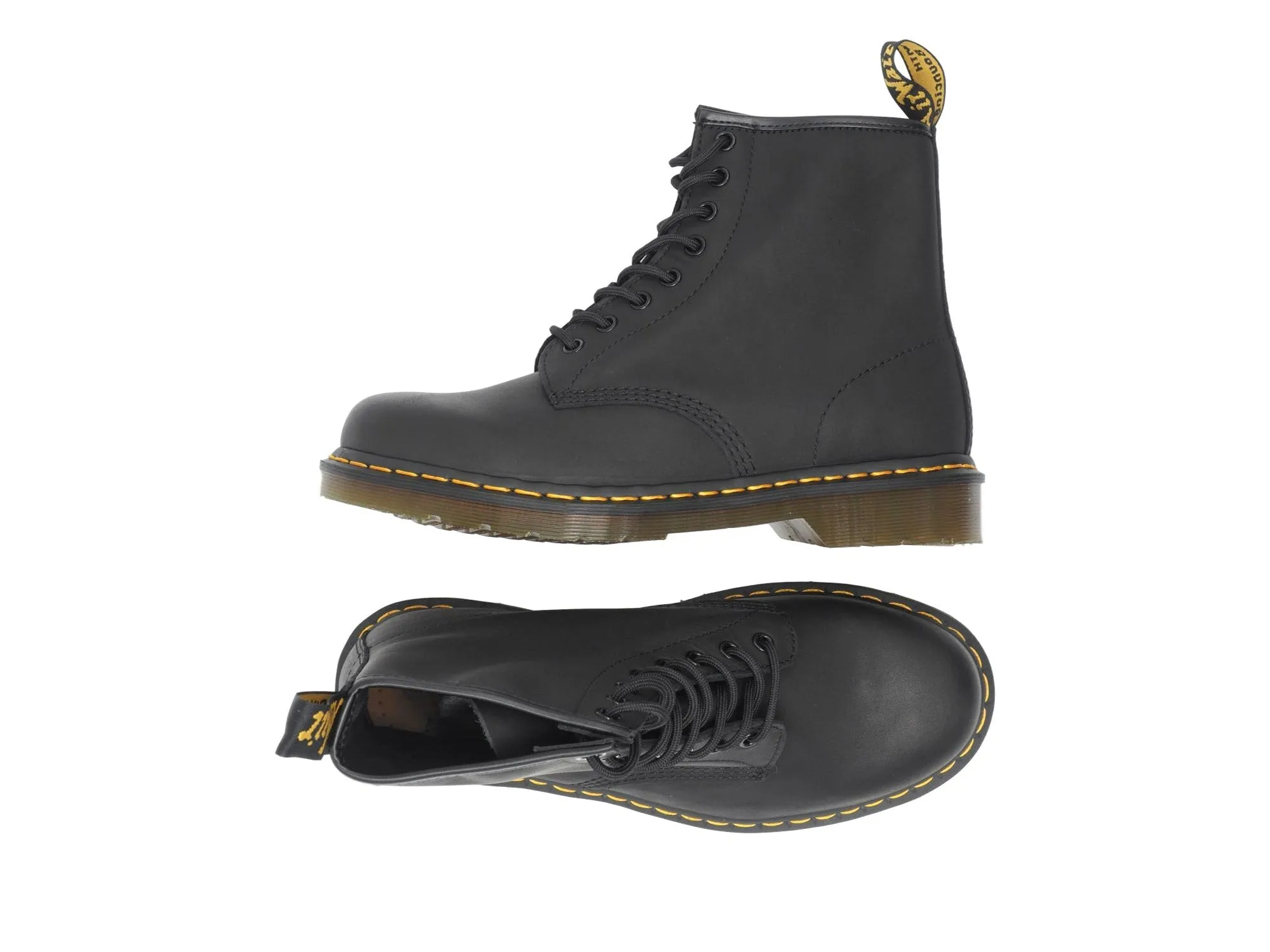 Dr. Martens Anfibio Nappa Nero Uomo