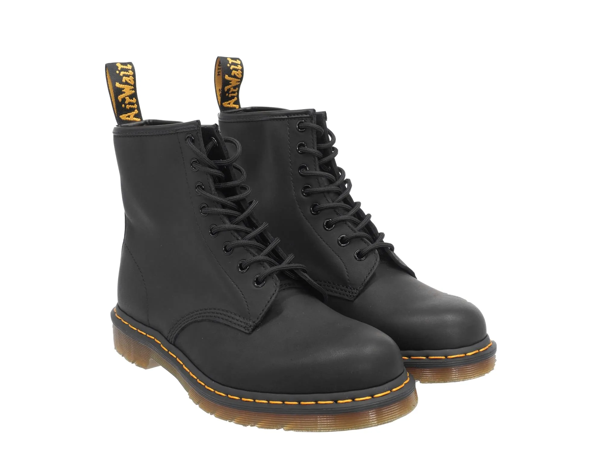 Dr. Martens Anfibio Nappa Nero Uomo