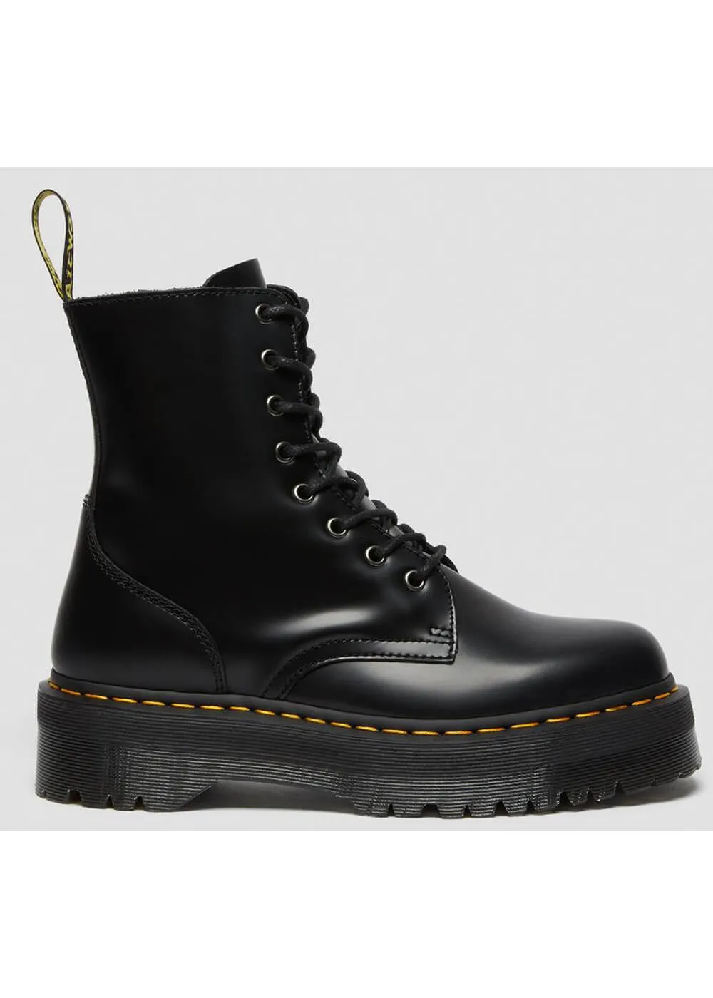 Dr. Martens Jadon Smooth Lace-up Boots Black