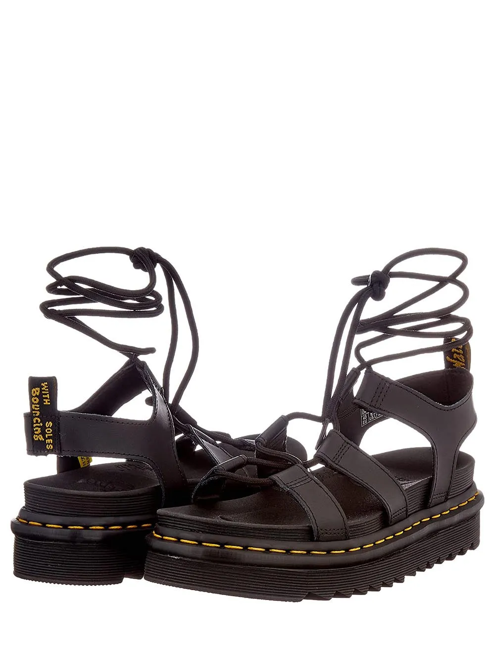 Dr. Martens Sandalo Donna Nero