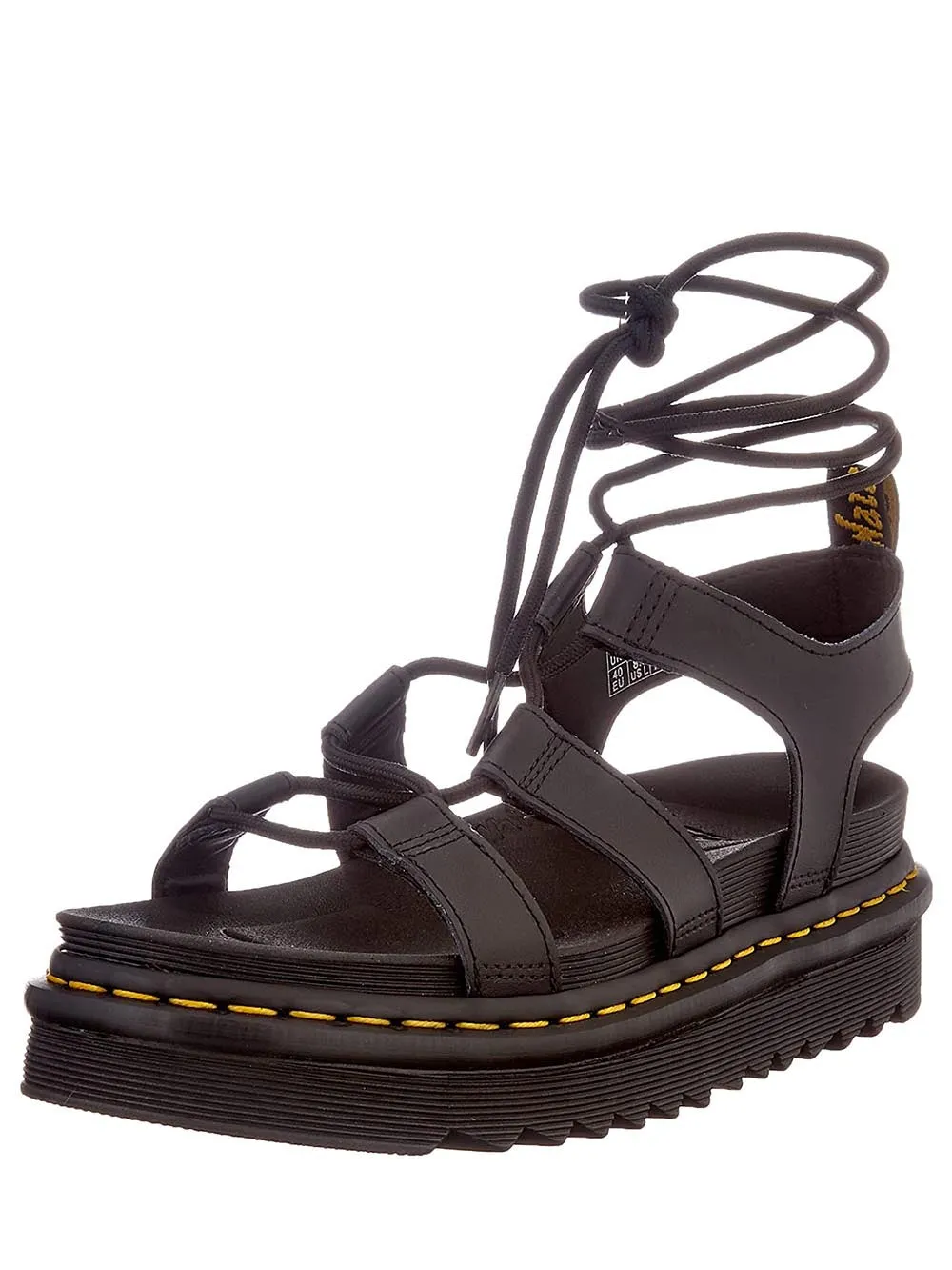 Dr. Martens Sandalo Donna Nero