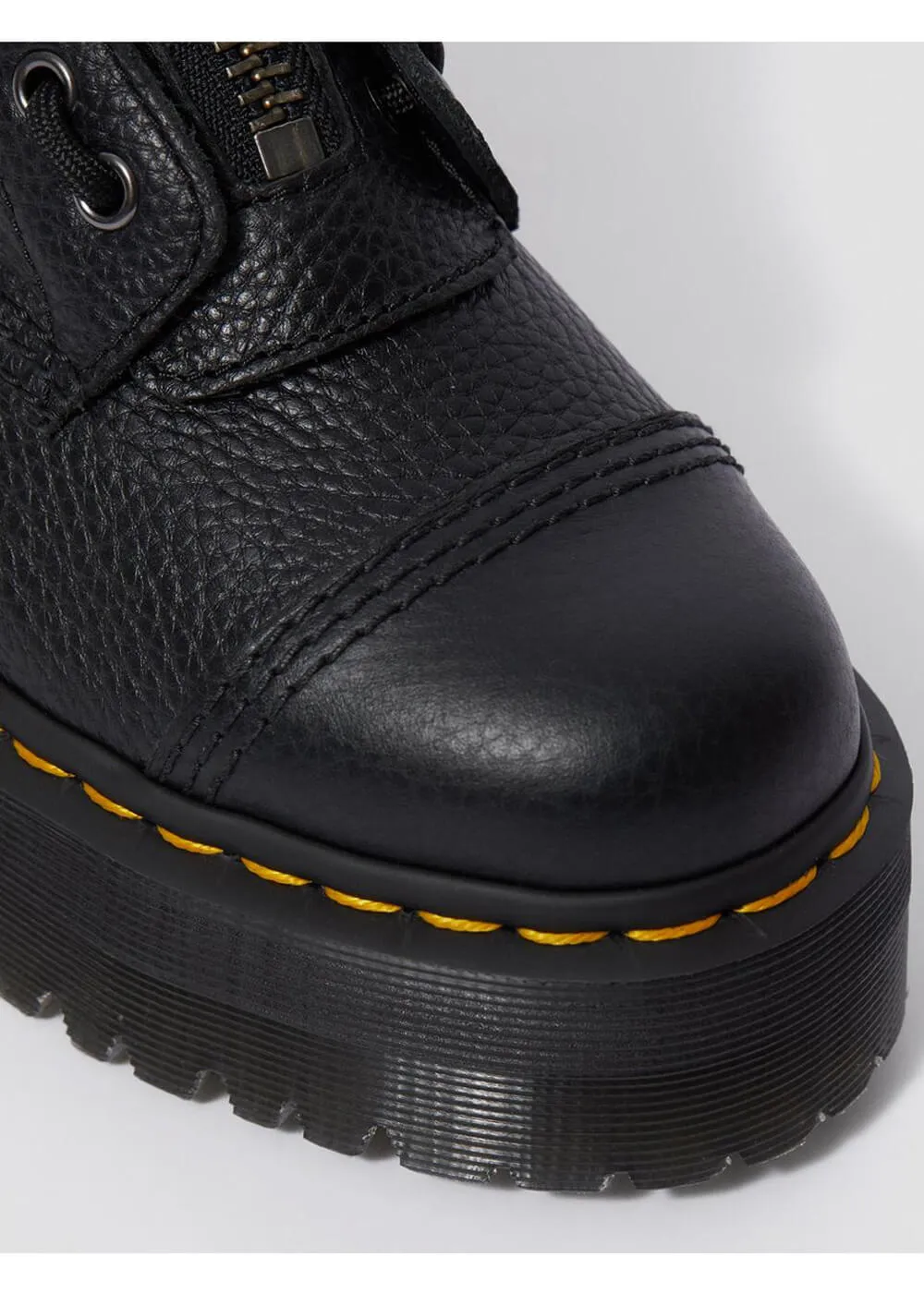 Dr. Martens Sinclair Nappa Leather Platform Boots Black