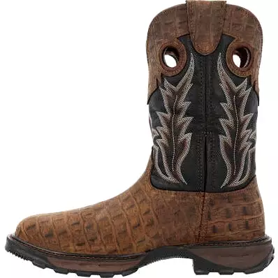 Durango Men's Maverick Xp 11 ST Western Work Boot -Brown- DDB0456