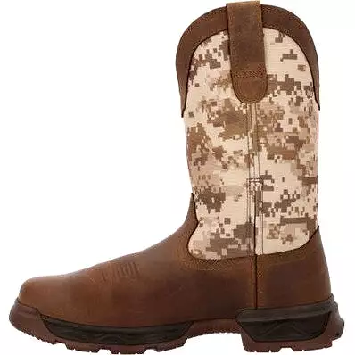 Durango Men's Ranger Xp 11 Steel Toe WP Western Work Boot -Brown- DDB0459