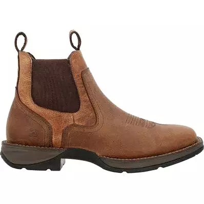 Durango Men's Rebel Red Dirt 6 ST Western Work Boot -Brown And Tan- DDB0460