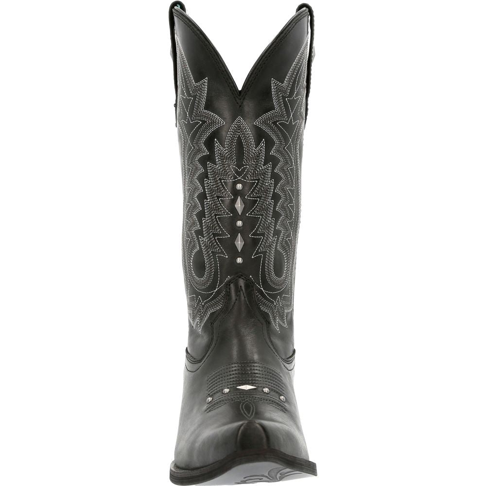 'Durango' Women's 12 Crush Western Snip Toe - Midnight