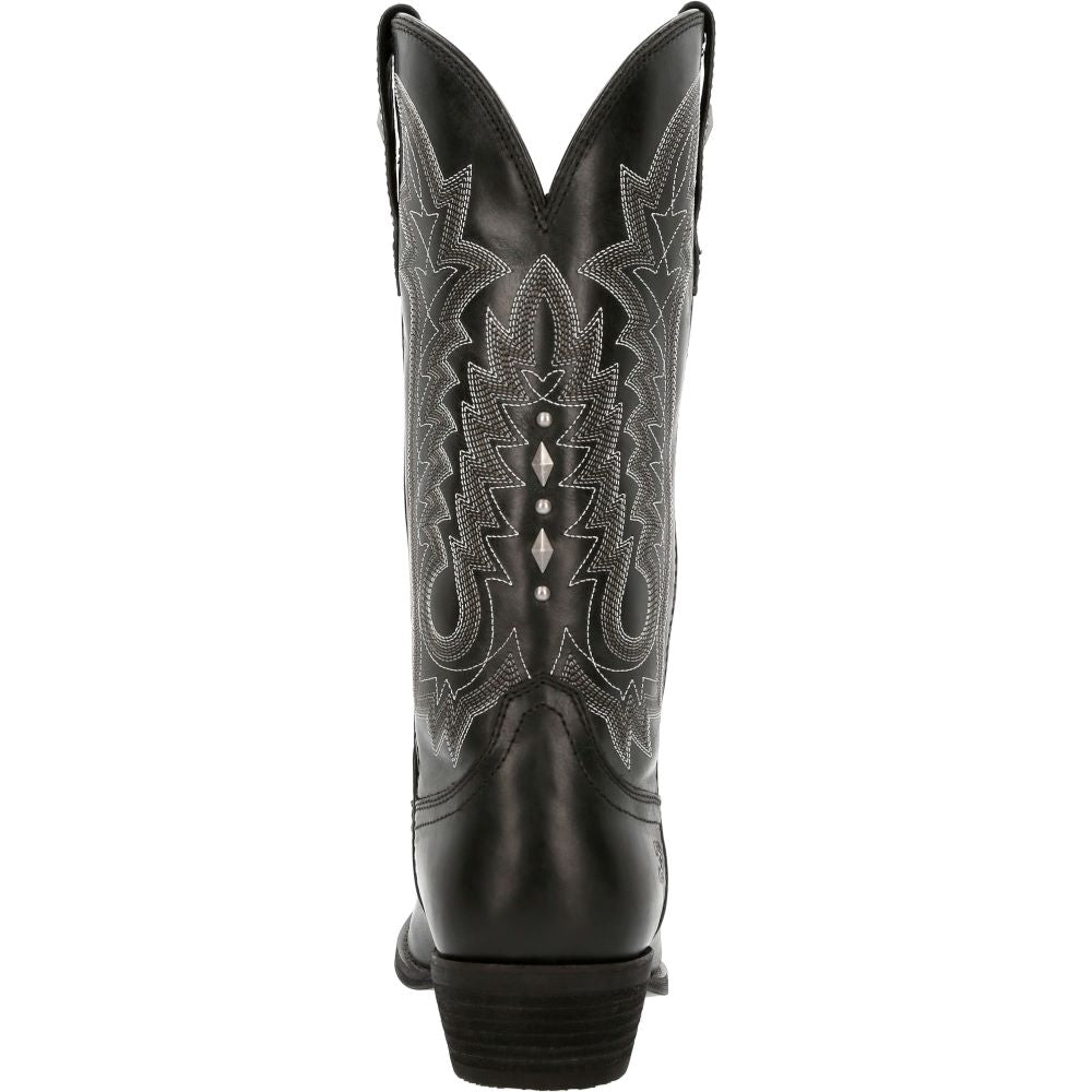 'Durango' Women's 12 Crush Western Snip Toe - Midnight