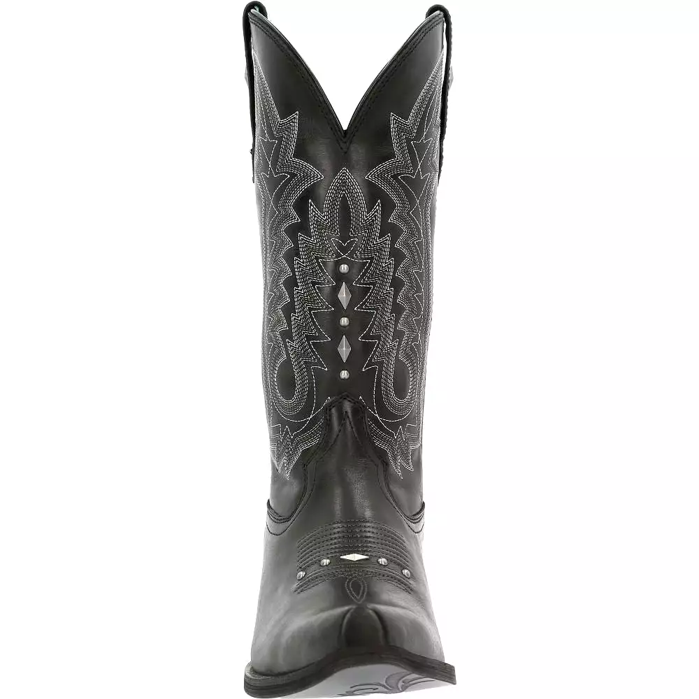 'Durango' Women's 12 Crush Western Snip Toe - Midnight