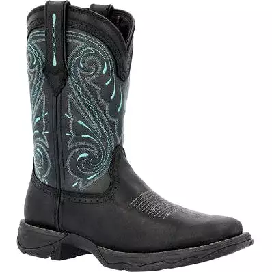 Durango Women's Lady Rebel 10 ST Western Work Boot - Sky - DRD0462