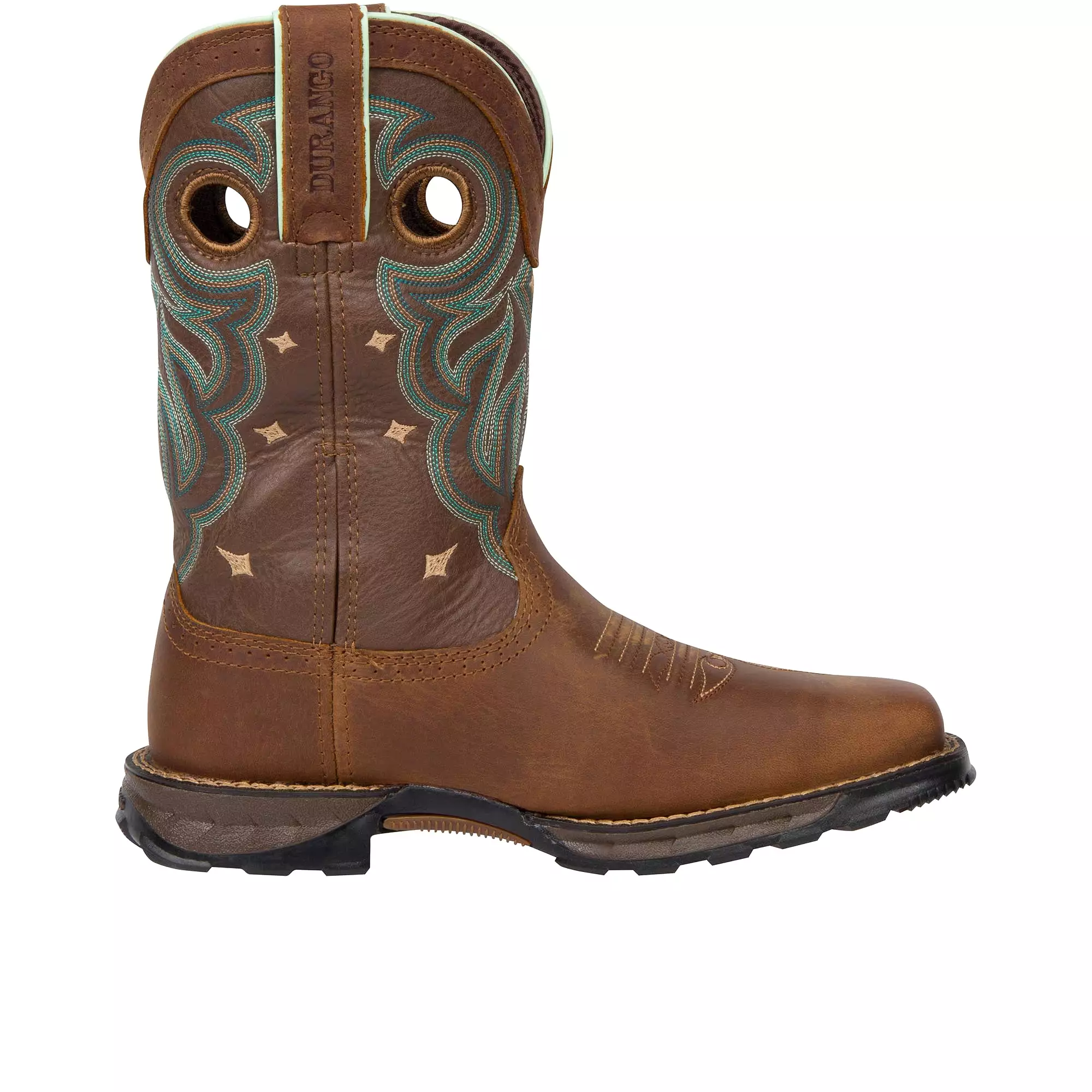 Durango Womens Maverick Steel Toe Rugged Tan