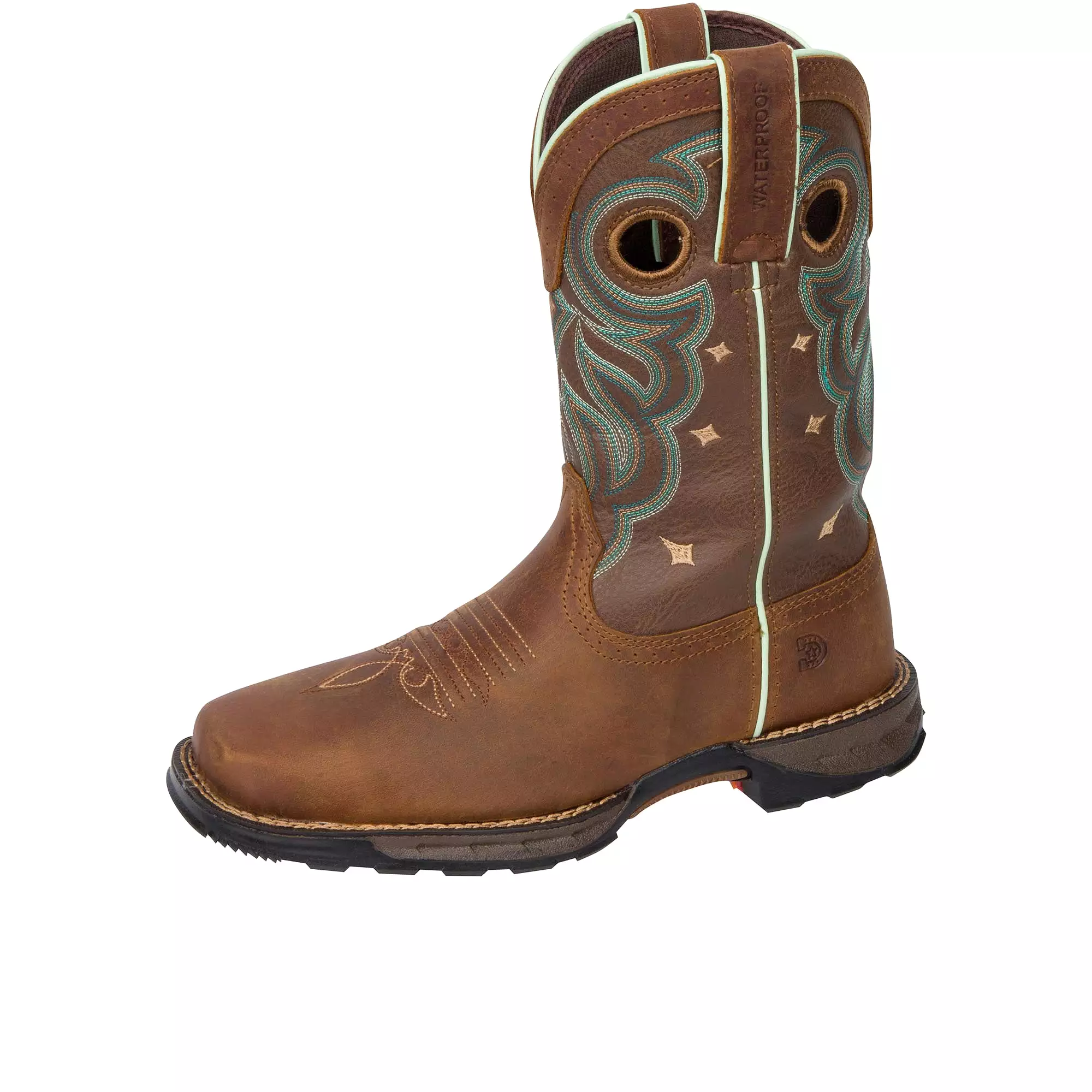 Durango Womens Maverick Steel Toe Rugged Tan