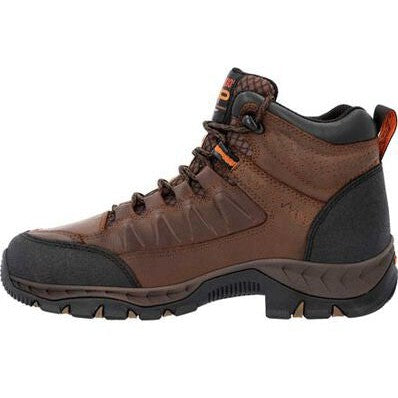 Durango Women's Renegade 5 Round Toe WP Work Boot -Brown- DRD0461