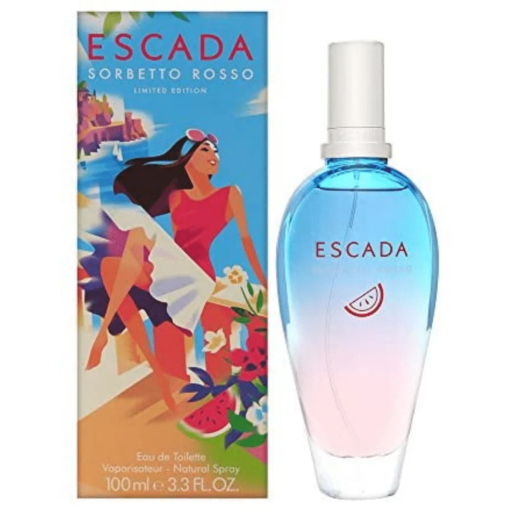 Escada Sorbetto Rosso 100ml Eau De Toilette