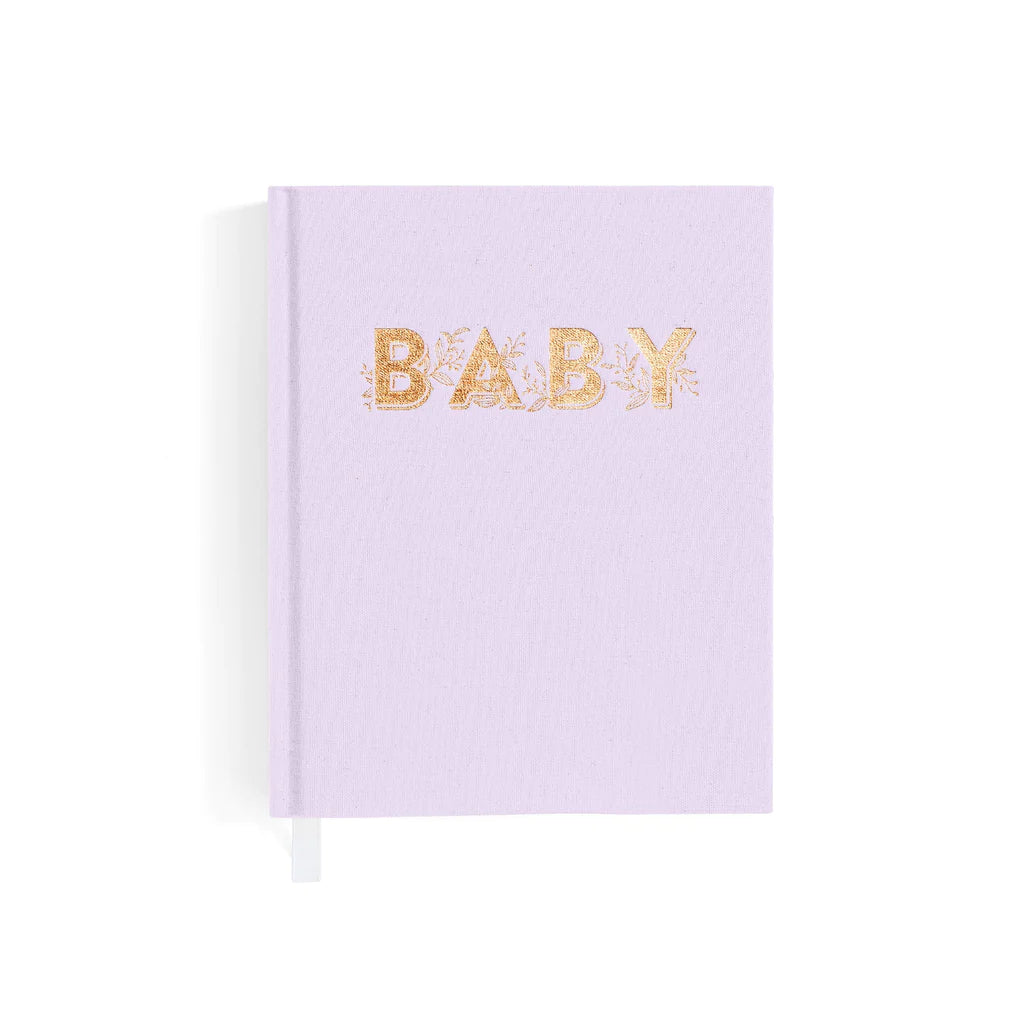 Fox & Fallow Mini Baby Book LILAC