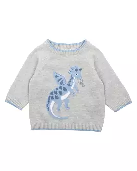 Fox & Finch Dragon Knitted Jumper