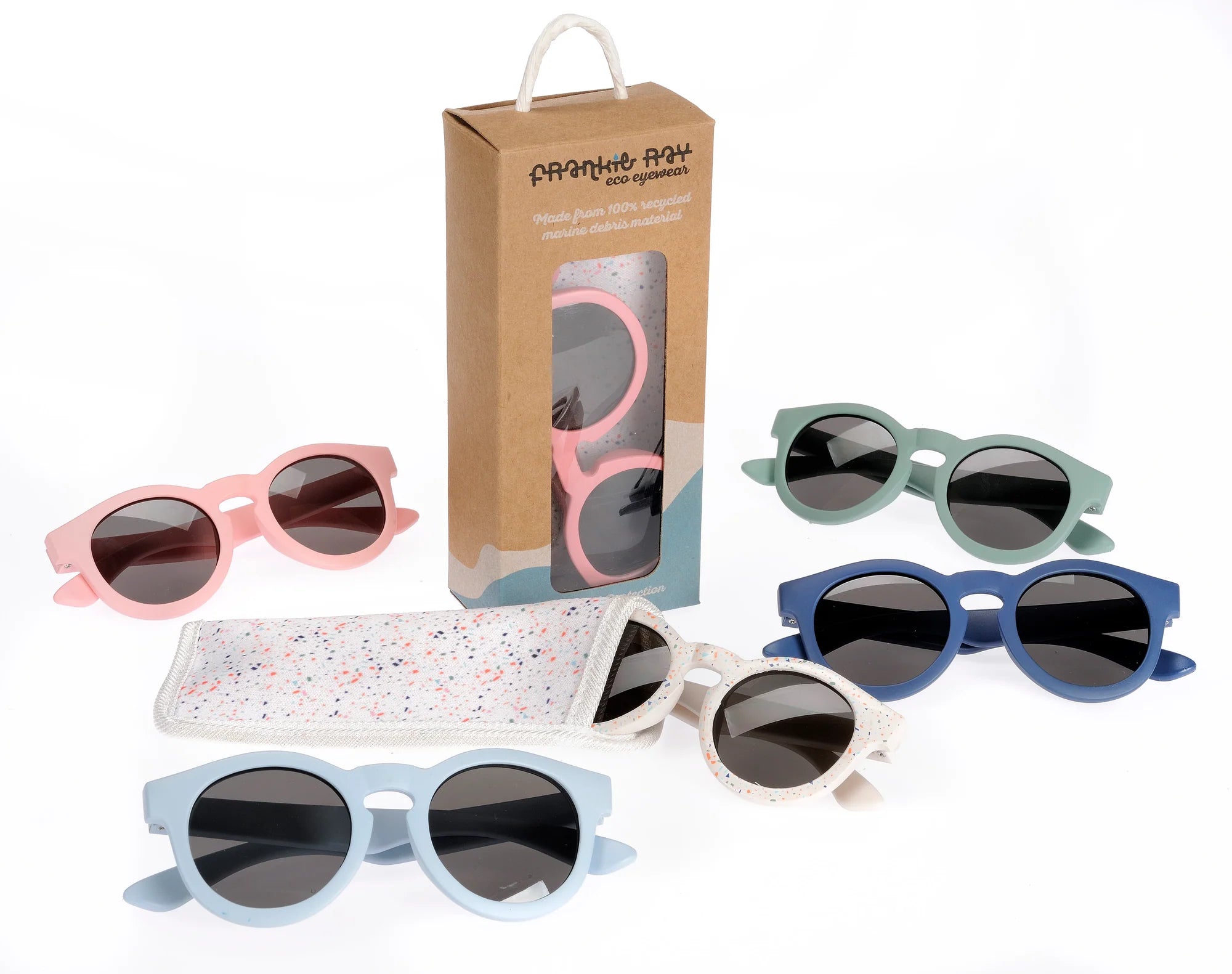 Frankie Ray Baby Eco Sunglasses - BAY BLUE