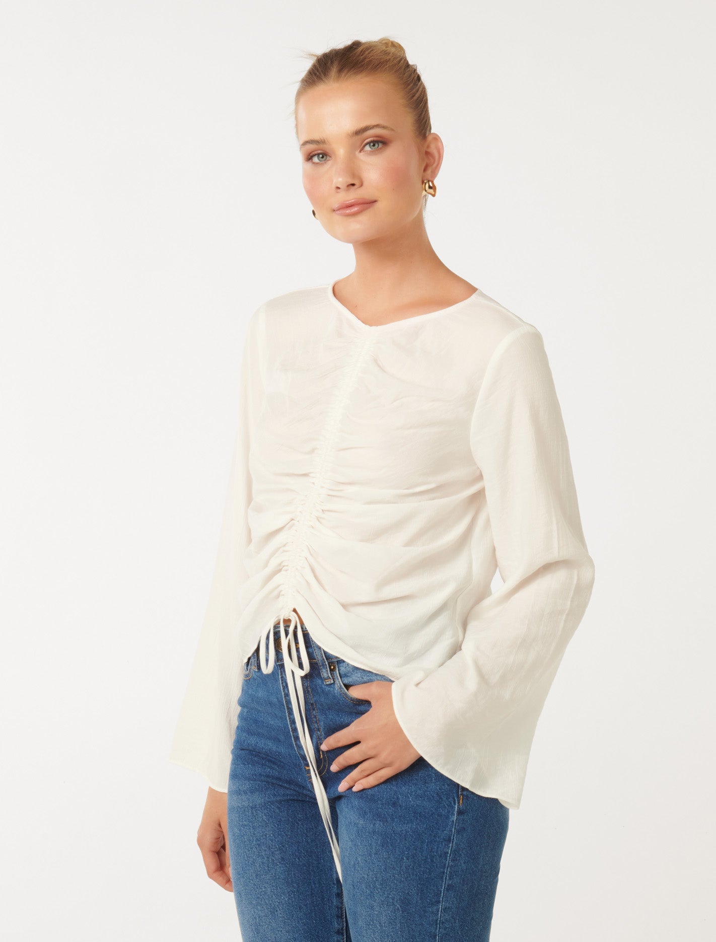 Frankie Ruched Front Top