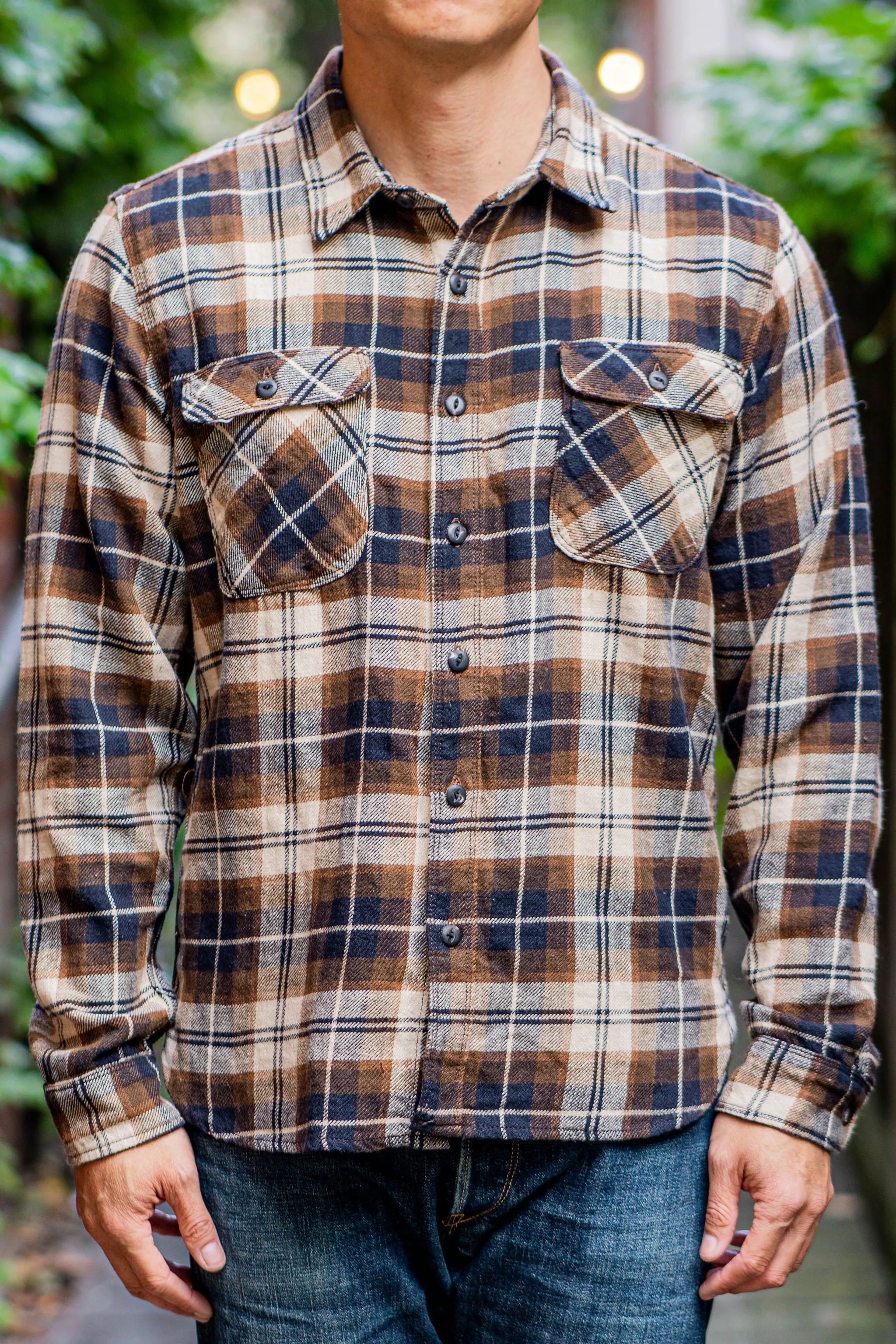 Freenote Cloth Jepson - Hickory Plaid