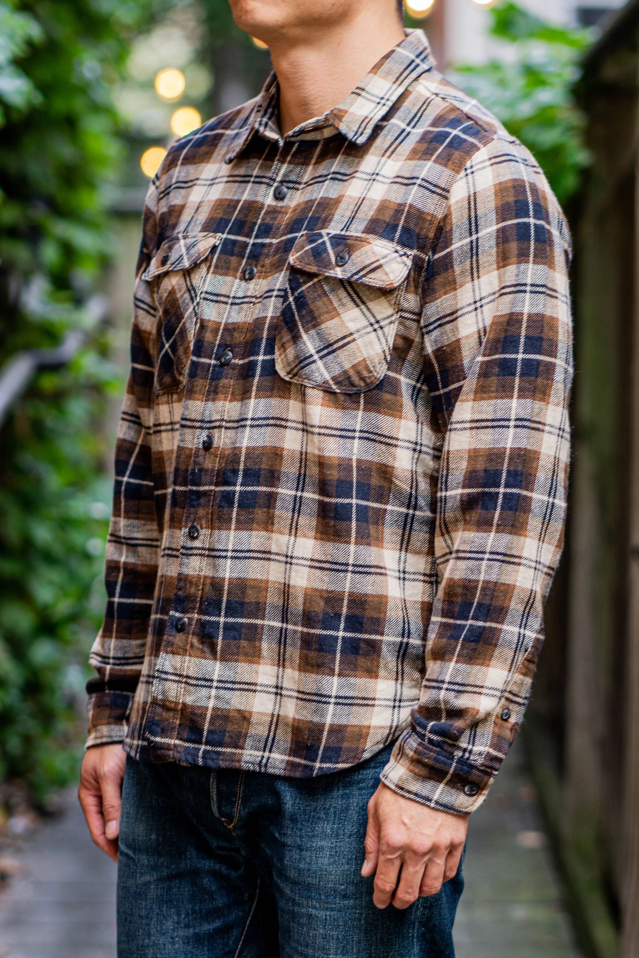 Freenote Cloth Jepson - Hickory Plaid