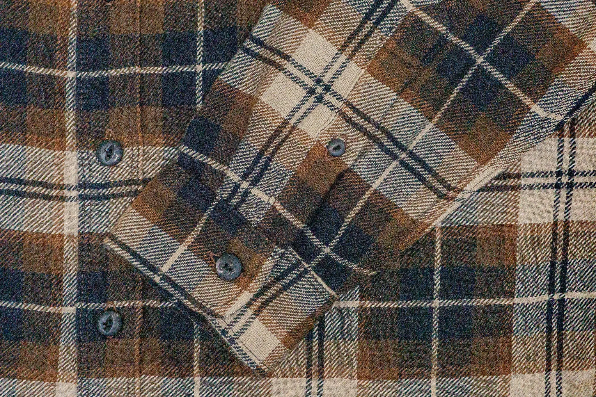 Freenote Cloth Jepson - Hickory Plaid