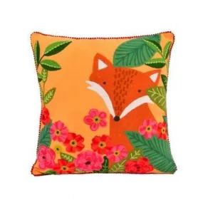 Garden Fox Pillow