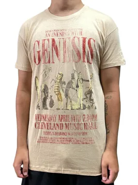 Genesis Evening With Unisex Official T Shirt Various Sizes Sand