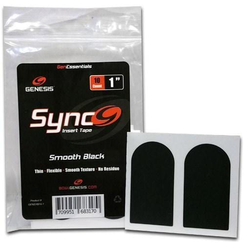 Genesis Sync Black 1 Insert Tape 10ct