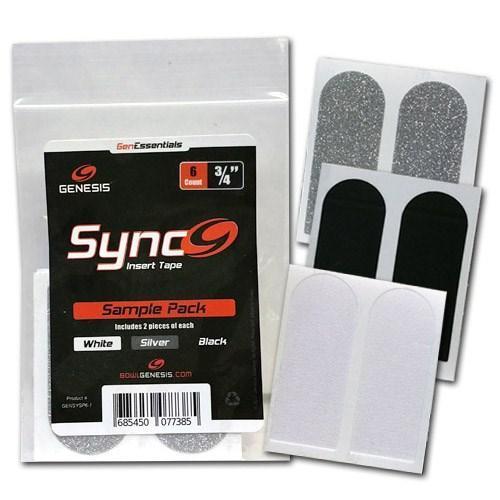 Genesis Sync Sampler Pack 3/4 Insert Bowling Tape 6ct