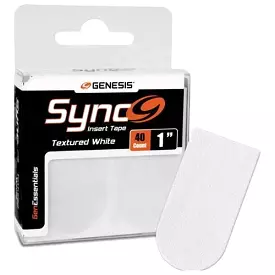 Genesis Sync White 1 Insert Bowling Tape 40ct