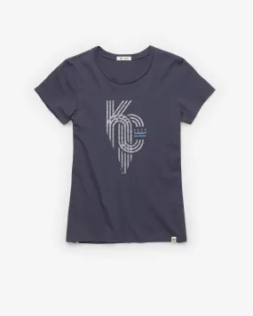 KANSAS CITY ROYALS CITY CONNECT PREMIER '47 FRANKIE TEE WOMENS