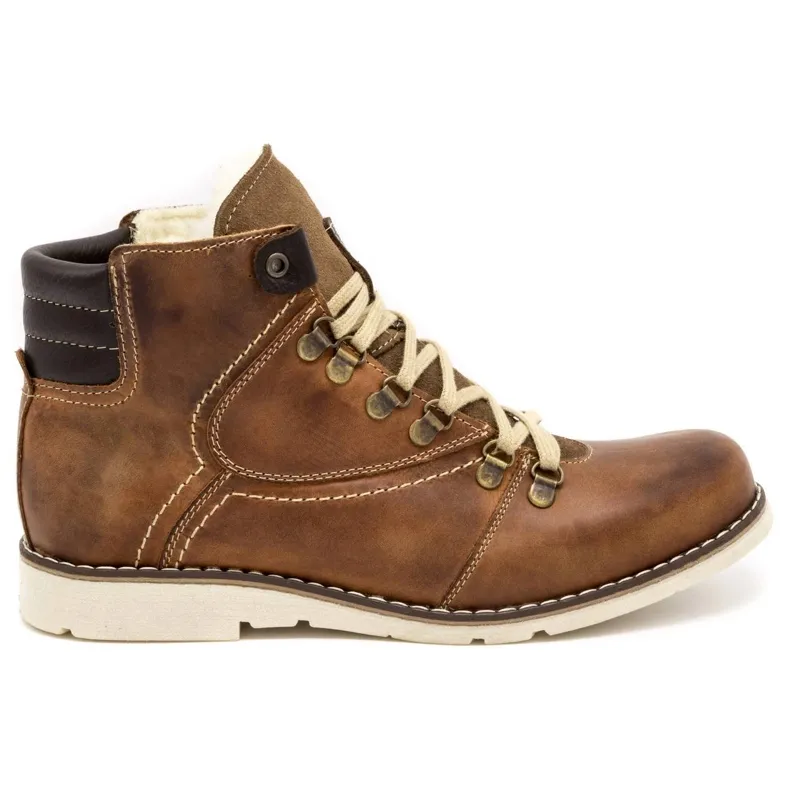 KOMODO Brown winter boots 733