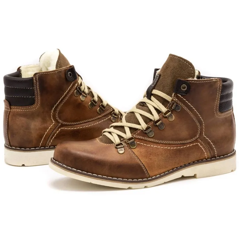 KOMODO Brown winter boots 733