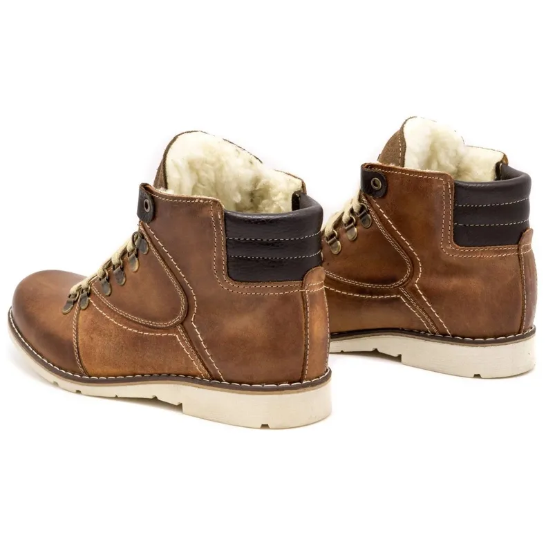 KOMODO Brown winter boots 733